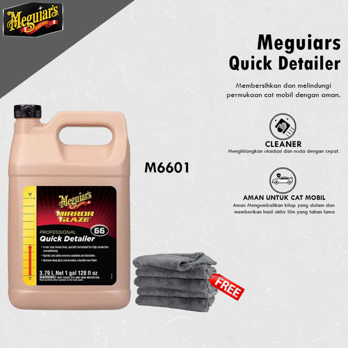 [EZR.0700314] Meguiars - Meguiar'S M66 Professional Quick Detailer 3,79 Liter M6601 Pembersih / Pengkilap Mobil