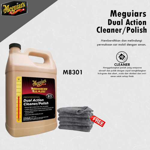 [EZR.0700316] Meguiars - Meguiar's Dual Action Cleaner / Polish 3,79 Liter M83 Cleaner Wax M8301