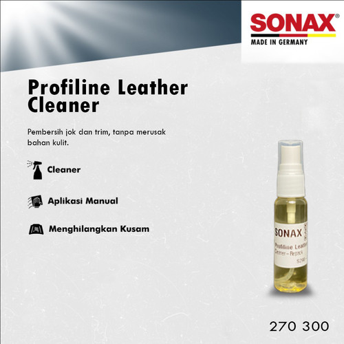 [EZR.0700337] SONAX Profiline Leather Cleaner Perawatan Jok Kulit & Trim Mobil - Repack / Ecer