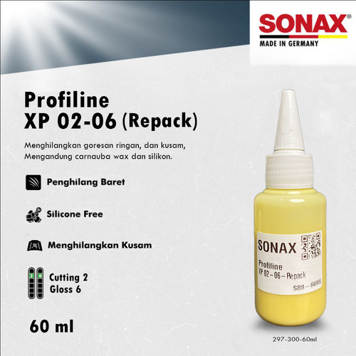 [EZR.0700345] Sonax Profiline XP 02 - 06 Express Polish REPACK / ECER Poles Ekspres