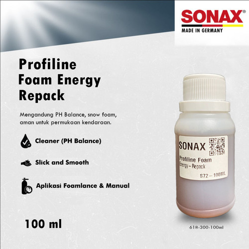 [EZR.0700353] SONAX Profiline Actifoam Energy Shampo Mobil Foam Shampoo Mobil / Motor - Repack / Ecer
