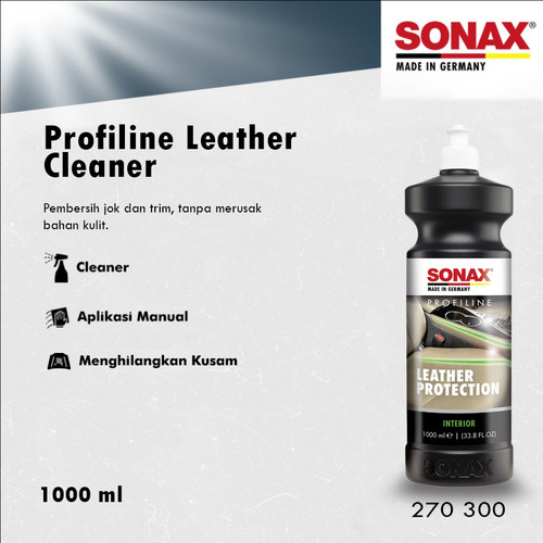 [EZR.0700355] SONAX Profiline Leather Cleaner 1 Liter ORIGINAL Perawatan Jok Kulit & Trim Mobil