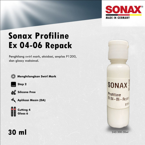 [EZR.0700360] SONAX Profiline EX 04 06 - Step 2 Finishing Dual Action Polishing - REPACK / ECER