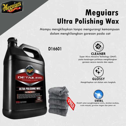[EZR.0700363] Meguiar's - Meguiars Ultra Polishing Wax New D166 Paint Reconditioning Cream
