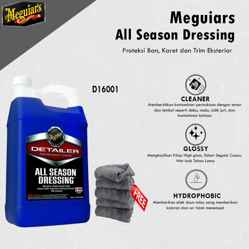 [EZR.0700364] Meguiar'S - Meguiars All Season Dressing Trim Restorer Rubber Tire Semir Ban