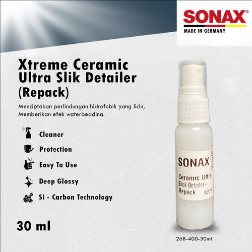 [EZR.0700373] SONAX Xtreme CERAMIC ULTRA SLICK DETAILER REPACK / ECER Perawatan Nano Coating Mobil