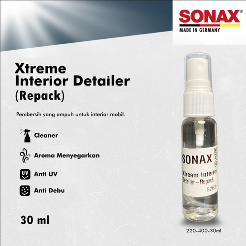 [EZR.0700375] SONAX Xtreme INTERIOR DETAILER REPACK / ECER Pembersih Interior Mobil