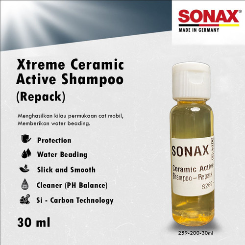 [EZR.0700376] SONAX Xtreme Ceramic Active Shampoo REPACK / ECER Shampo Perawatan Coating Effect