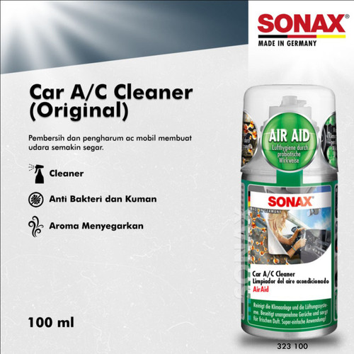 [EZR.0700379] SONAX Car AC Cleaner - AirAid Pembersih AC Mobil Odor Eliminator
