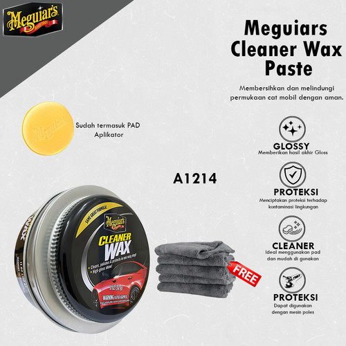 [EZR.0700385] Meguiars - Meguiar's Cleaner Wax Paste ORIGINAL 311g Pengkilap Mobil Motor