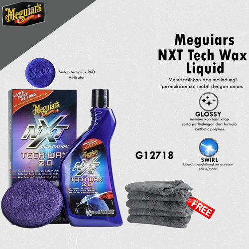 [EZR.0700392] Meguiars - Meguiar'S Nxt Generation Tech Wax 2.0 Liquid Pelindung Cat Mobil