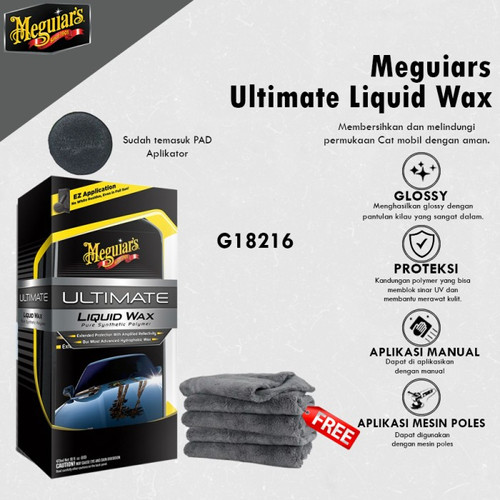 [EZR.0700406] Meguiars - Meguiar'S Ultimate Wax Liquid 473Ml Wax Mobil Pengkilap Mobil G18216