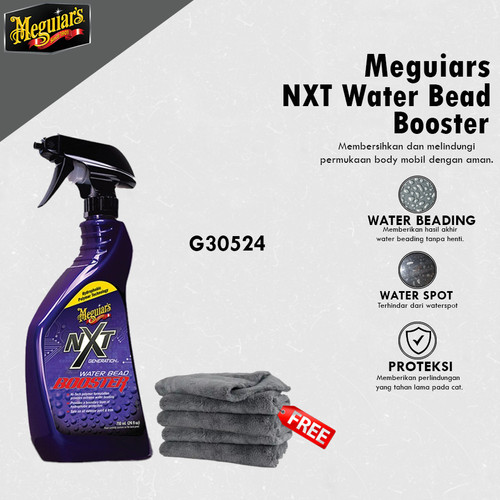 [EZR.0700412] Meguiars - Meguiar's NXT Water Bead Booster G30524 710ml Lapisan Pelindung Cat Water Beading