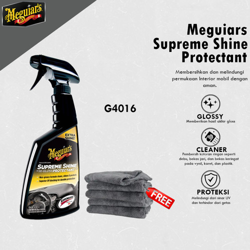 [EZR.0700414] Meguiars - Meguiar's Supreme Shine Protectant 473ml Pengkilap Interior Trim Mobil