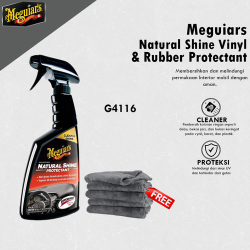 [EZR.0700415] Meguiars - Meguiar'S Natural Shine Protectant Pembersih Interior Dasboard Trim Mobil