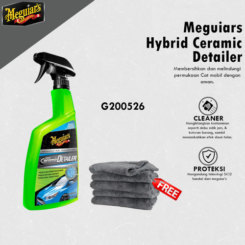 [EZR.0700425] Meguiars - Meguiar's Hybrid Ceramic Detailer 768 ml Detaier Mobil / Proteksi Mobil / Pengkilap Wax Mobil