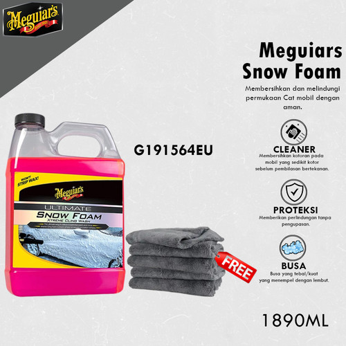 [EZR.0700431] Meguiars - Meguiar'S Ultimate Snow Foam Xtreme Cling Wash 1,89L Shampoo Mobil G191564Eu