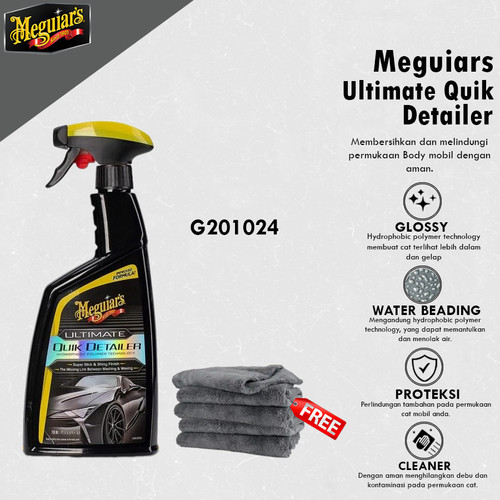 [EZR.0700434] Meguiars - Meguiar'S Ultimate Quik Detailer G201024 Pengkilap Mobil / Perawatan Wax Mobil
