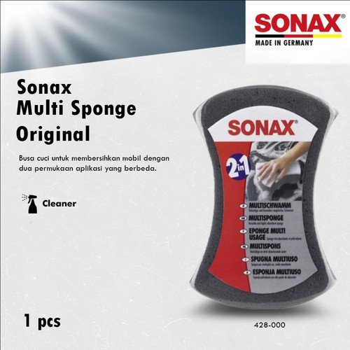 [EZR.0700451] SONAX Multi Sponge / Spon Busa Pad Cuci Mobil Motor