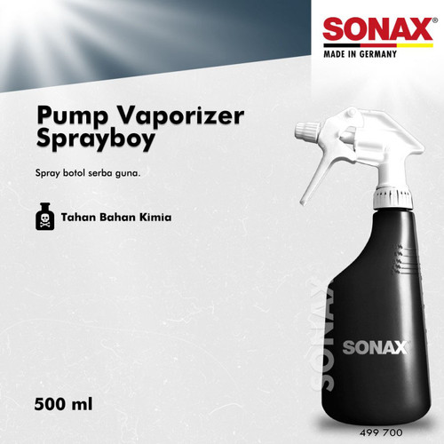 [EZR.0700453] SONAX Sprayboy 500 ml Botol Spray Tahan Kimia Chemical Sprayer 500ml