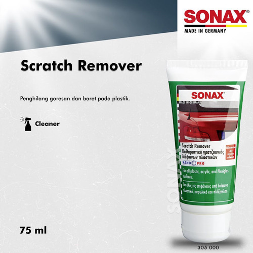 [EZR.0700459] SONAX Scratch Remover Penghilang Baret Speedometer / Plastik / Acrylic