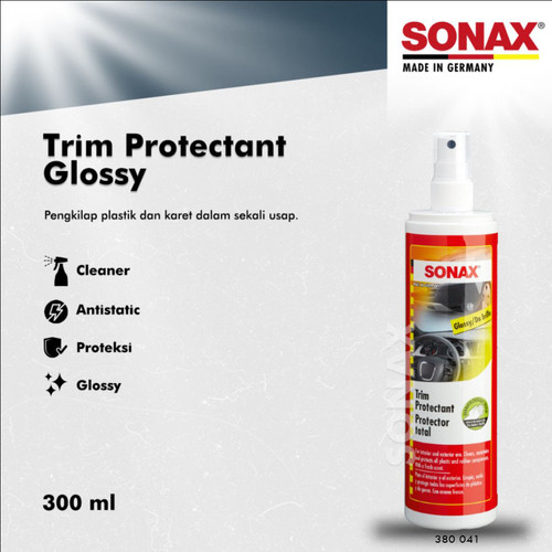 [EZR.0700462] Sonax Trim Protectant Glossy 300ml Original Membersihkan dan Melindungi Plastik / Karet