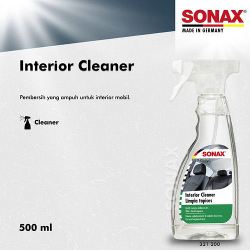 [EZR.0700464] SONAX Interior Cleaner 500ml ORIGINAL Pembersih Jok Dasboard / Plafon Mobil