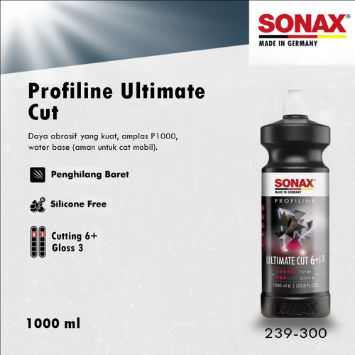 [EZR.0700487] SONAX Profiline Ultimate Cut ORIGINAL 1 Liter High Cut+ Medium Gloss