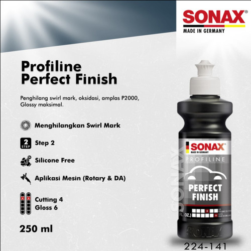 [EZR.0700496] Sonax Profiline Perfect Finish 4/6 ORIGINAL 250ml / Poles Mobil Motor