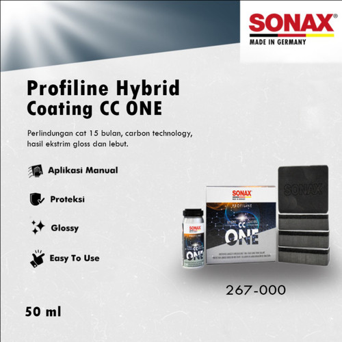 [EZR.0700499] SONAX Profiline CC One Hybrid Coating 1 SET ORIGINAL Nano Ceramic CC1