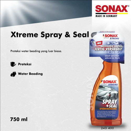 [EZR.0700516] Sonax Xtreme Spray & Seal 750ml Wet Sealant Efek Daun Talas