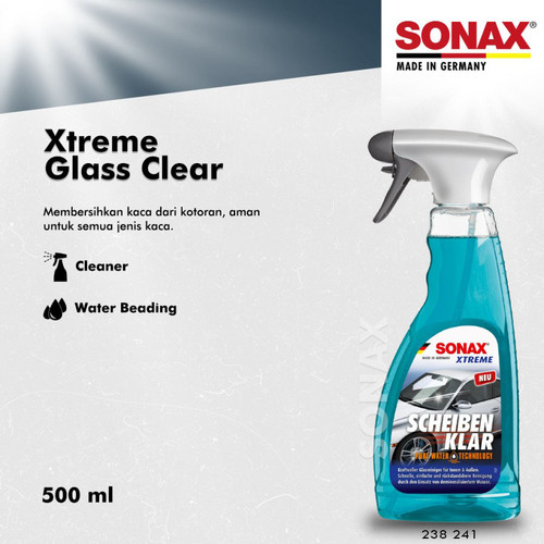 [EZR.0700523] SONAX Xtreme Glass Clear 500ml Cleaner Pembersih Kaca Mobil