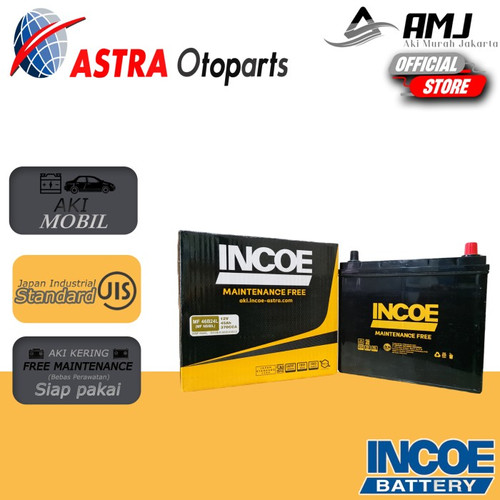 [EZR.0700530] Aki Mobil Suzuki XL7 INCOE MF NS60L Aki kering 12V / 45Ah