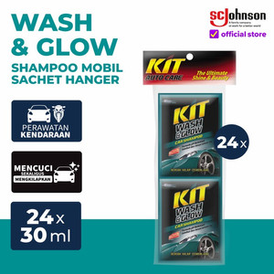 [EZR.0700763] KIT Wash & Glow Sachet Hanger 30ml Shampoo Kendaraan