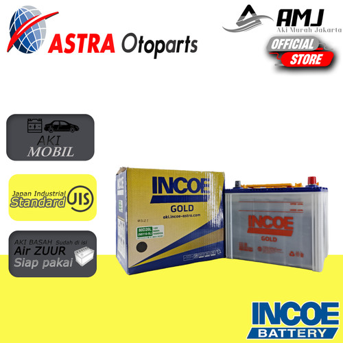 [EZR.0701116] Aki Mobil Isuzu D Max 80D26L INCOE GOLD ASTRA Aki Basah 12V / 70ah