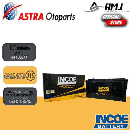 [EZR.0701133] Aki Solar Panel INCOE MF ASTRA N100 / 95E41R Aki Kering 12V / 100Ah
