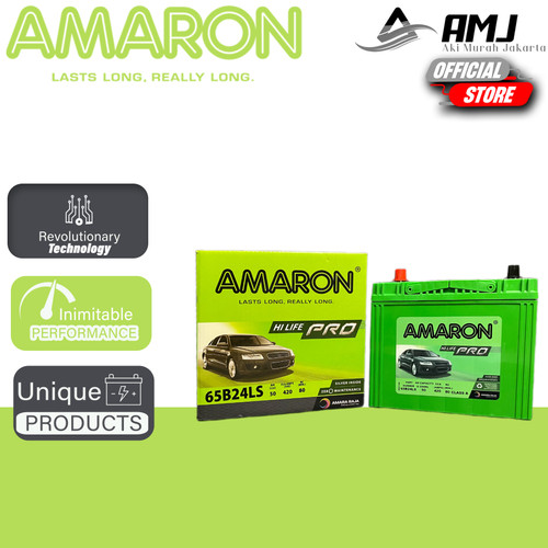 [EZR.0701164] Aki Mobil Wuling Confero NS60LS / 65B24LS Amaron Hi-Life Pro 12V 50Ah