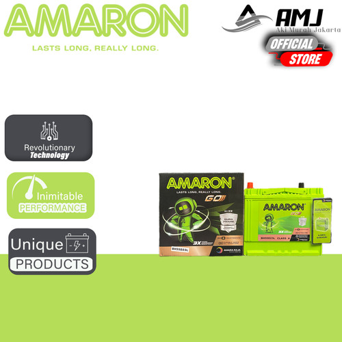 [EZR.0701905] Amaron Go Aki Kering Mobil Nissan Teana 55D23L - 12V / 60Ah