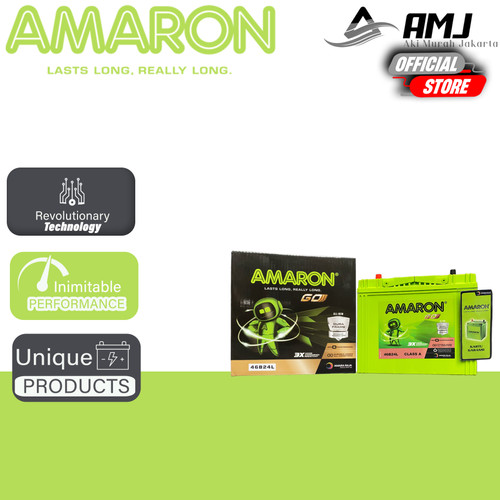 [EZR.0701945] Amaron Go Aki Kering Mobil Suzuki Baleno NS60L / 46B24L - 45Ah