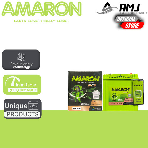 [EZR.0701999] Amaron Go Aki Kering Mobil Suzuki Splash 38B20R / NS40Z - 35Ah