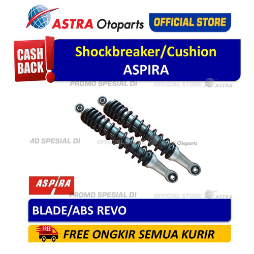 [EZR.3200077] Shockbreaker Set/Cushion Set ASPIRA untuk BLADE/ABS REVO