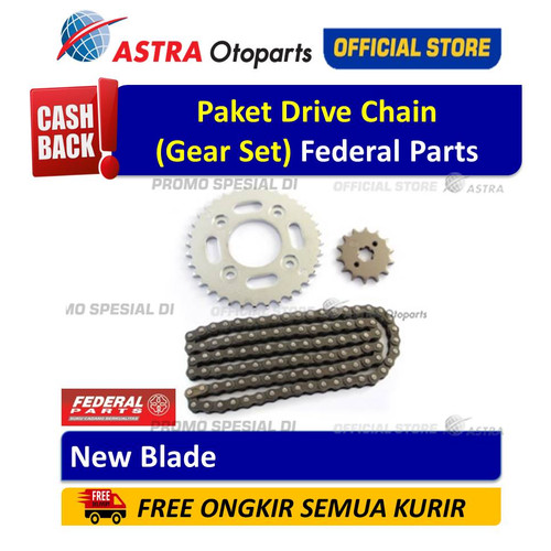 [EZR.3200211] Paket Drive Chain heavy Duty Federal Parts New Blade