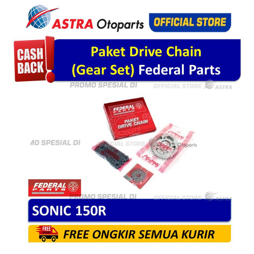[EZR.3200239] Paket Drive Chain Federal Parts SONIC 150R