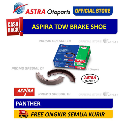 [EZR.3200266] Brake Shoe Aspira TDW untuk Mobil: PANTHER