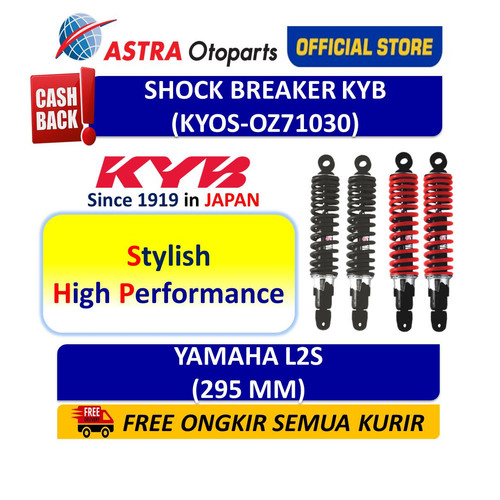 [EZR.3200435] Shock Breaker Belakang KYB OS Motor Yamaha L2S KYOS-OZ71030