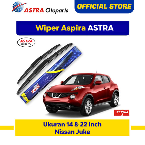 [EZR.3200764] Wiper Blade Hybrid Graphite ASPIRA EXPOSIO: Nissan Juke