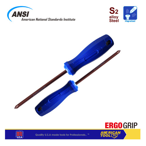 [EZM.2400026] Paket Obeng PP ErgoGrip Handle Heavy Duty PH2 & SL6 (S2) 100mm