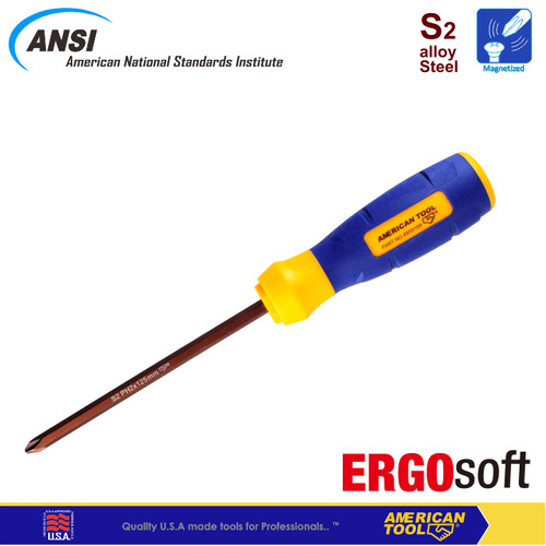 [EZM.2400058] Obeng TPR ErgoSoft Handle Xtra HD Plus S2 (PH2) 125mm
