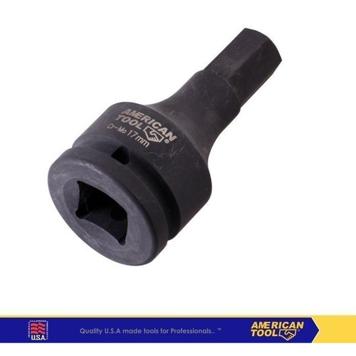 [EZM.2400064] Hex Impact Socket 1" DR 34mm American Tool 8958759
