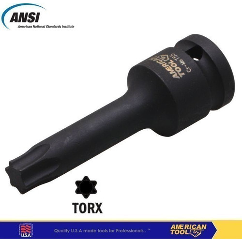 [EZM.2400178] Torx Bit Impact Socket T100 1/2" DR American Tool 8959078